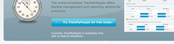 TrackMyPeople Call to Action